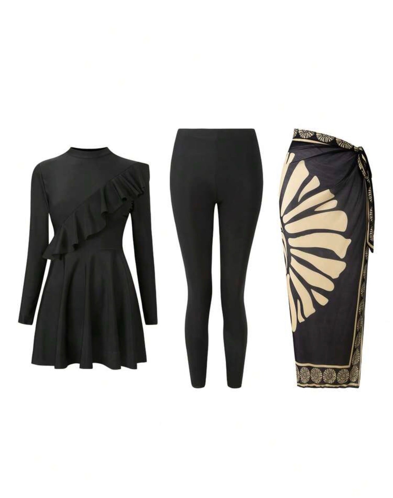Ensemble burkini 3 pièces