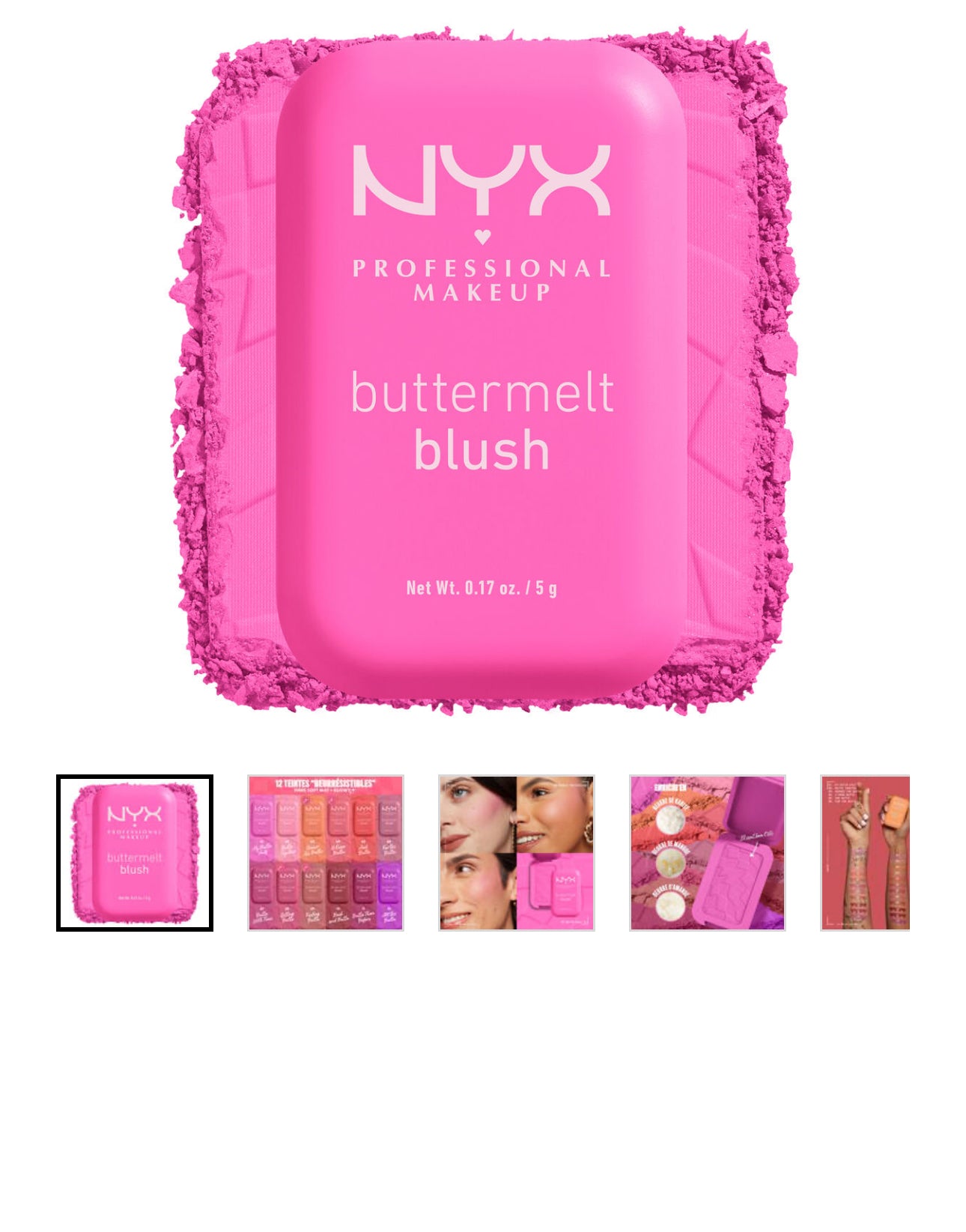Buttermelt blush NYX
