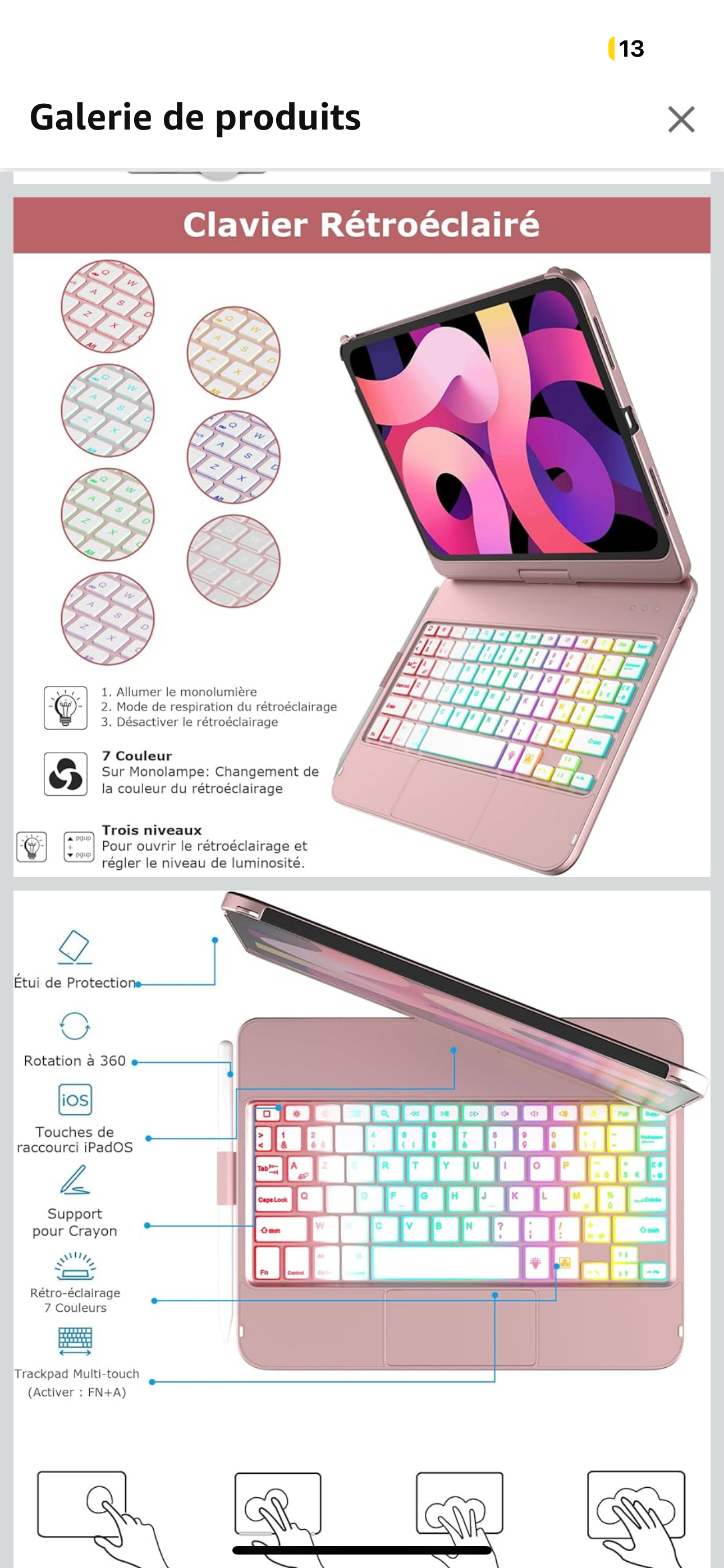 Clavier iPad