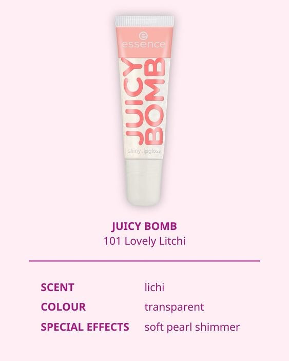 Juicy bomb shiny lipgloss