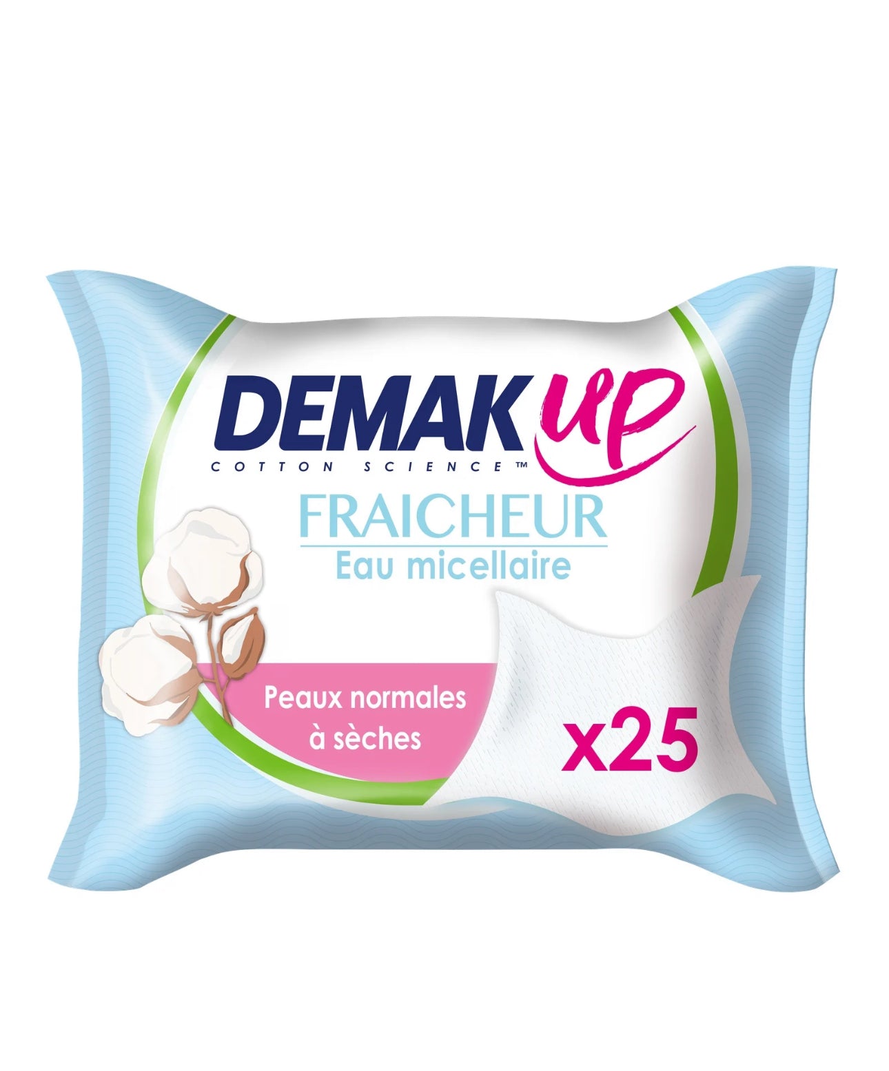 lingettes  démaquillantes en cotons