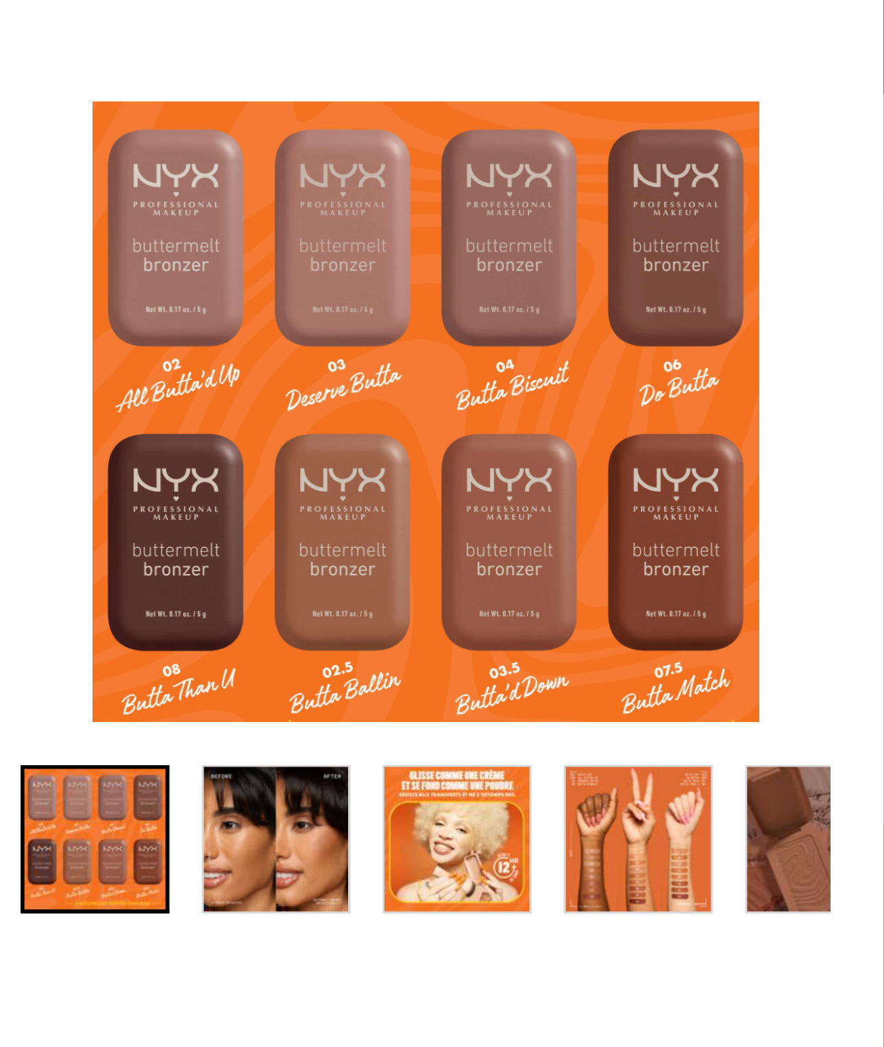 Buttermelt bronzer NYX