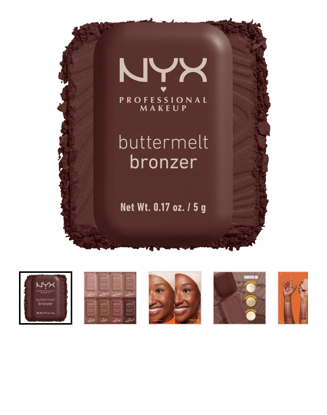 Buttermelt bronzer NYX